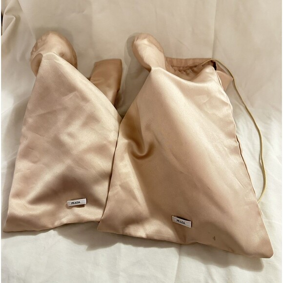 Auth Prada Black Patent Leather Heels Women’s Gorgeous Pumps Size 37.5-New - Picture 11 of 16